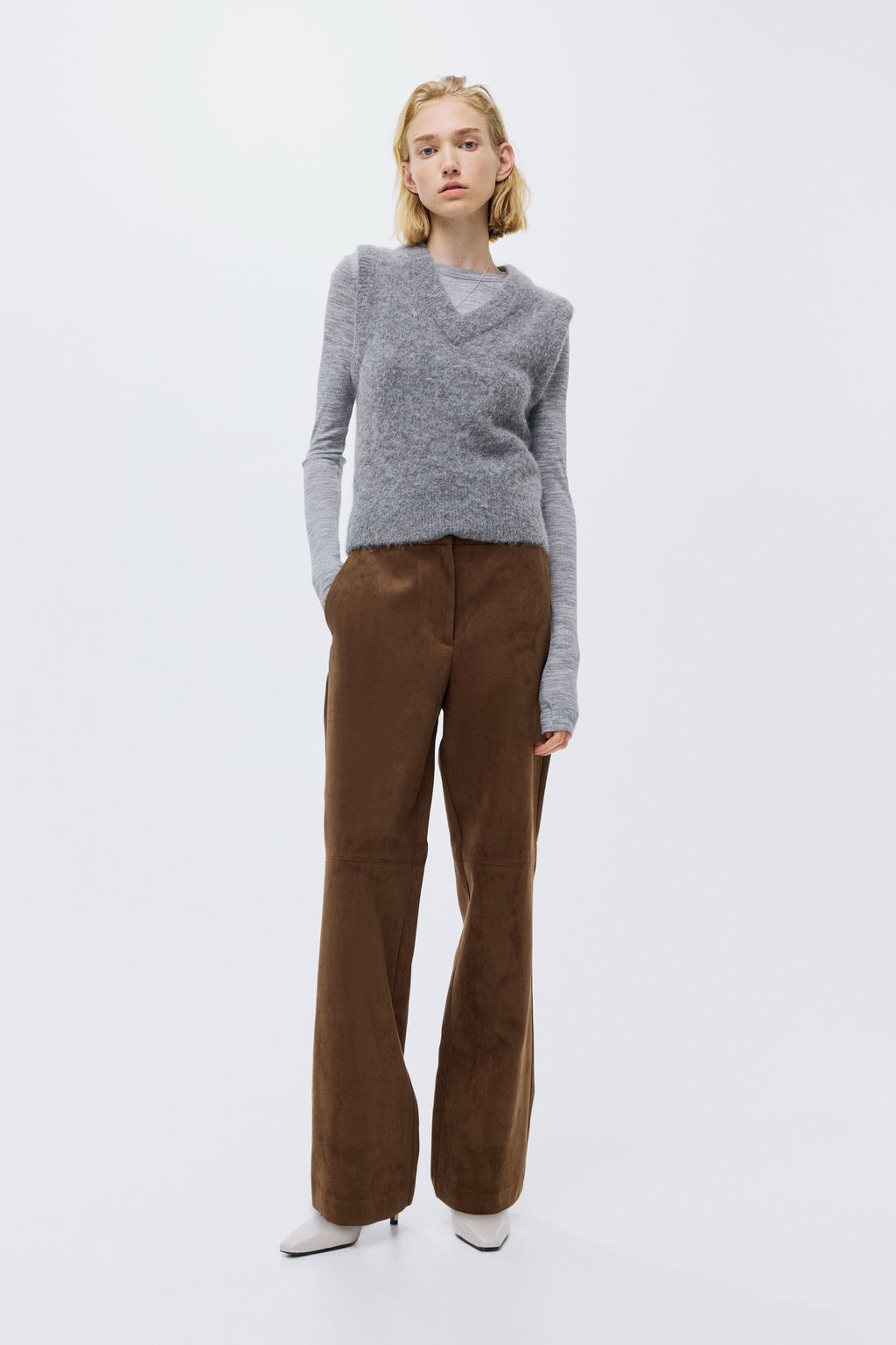 Pantal?n bootcut - H&m фото 4