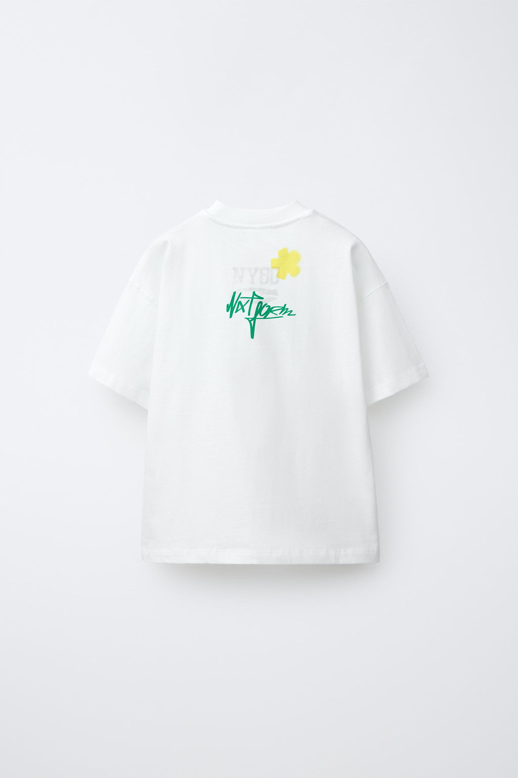 CAMISETA ESTAMPADA GRAFFITI / Blanco - Zara фото 3