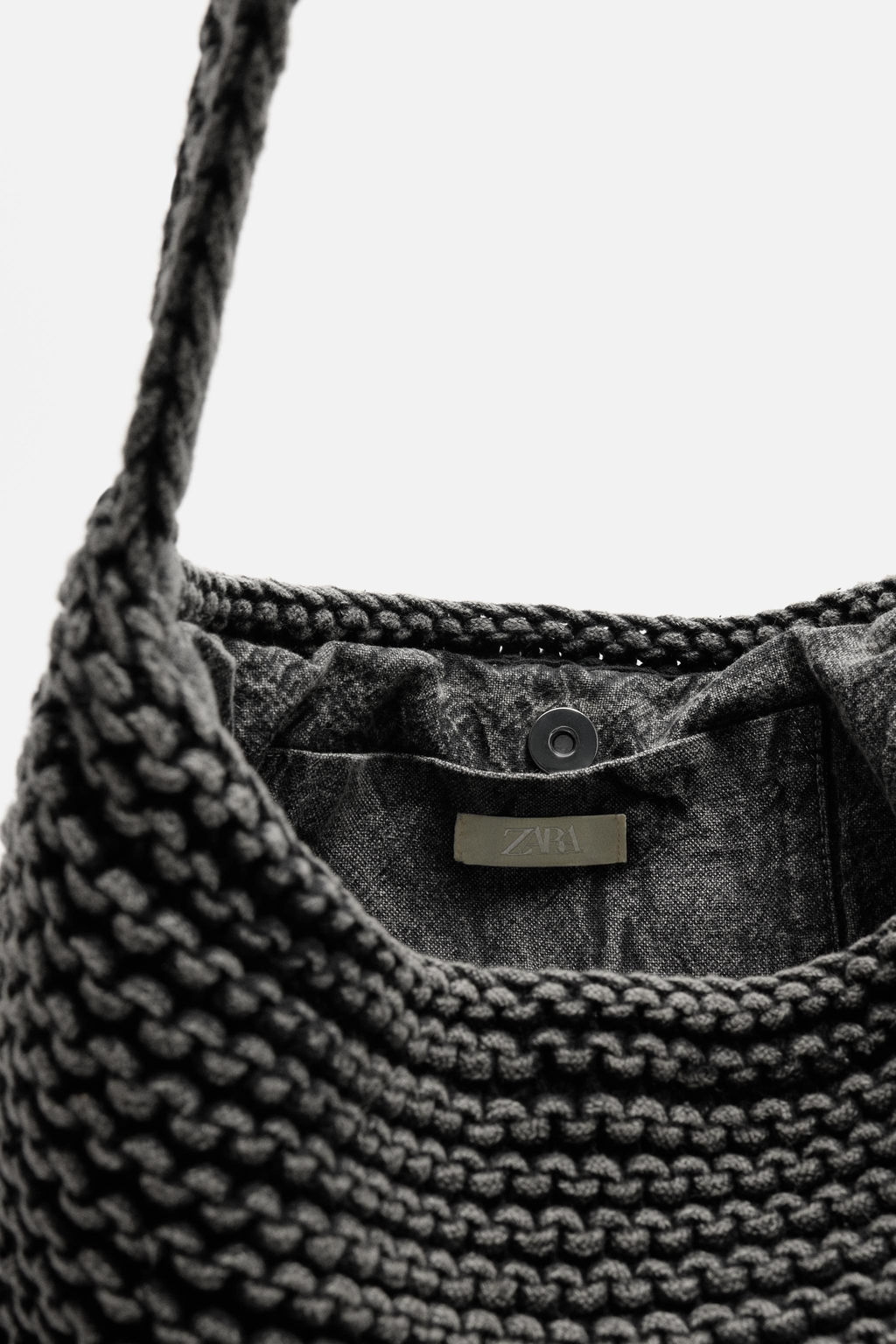 MACRAM_ SHOULDER BAG - Zara фото 6