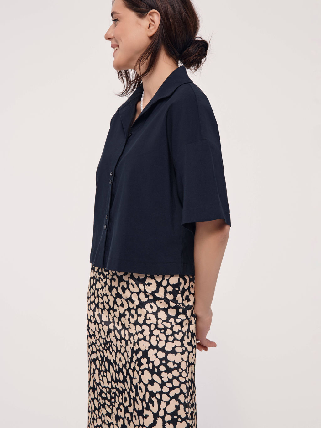 CONTE LBL 2646 Блузка женская black - Conte elegant фото 4