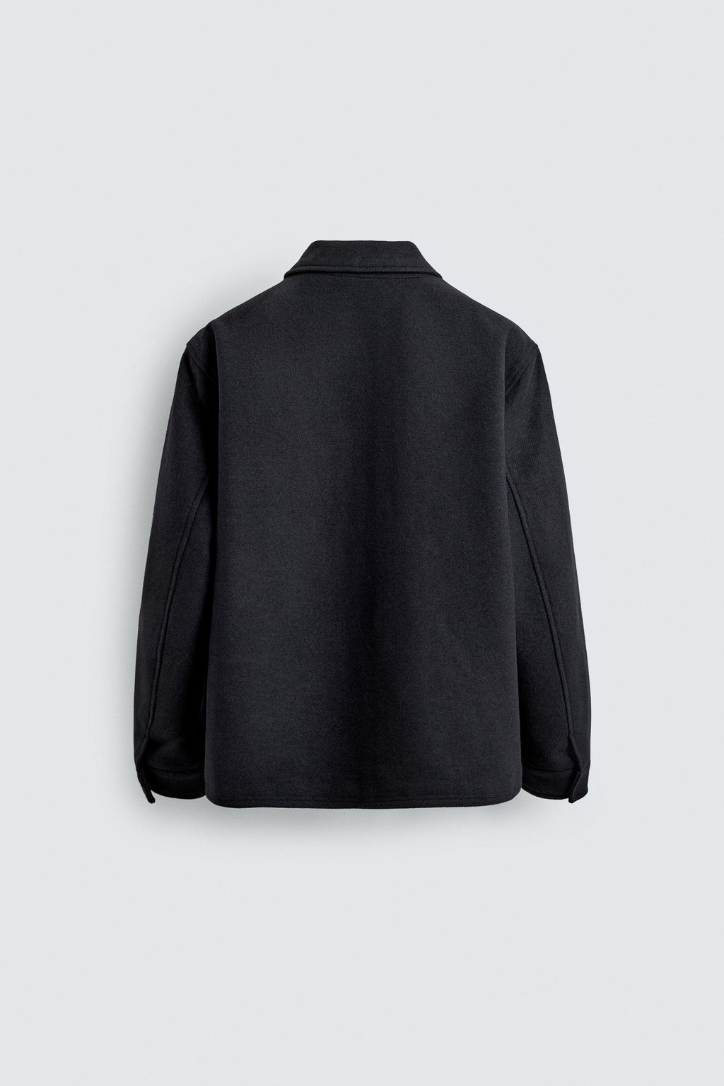 REGULAR FIT WOOL OVERSHIRT