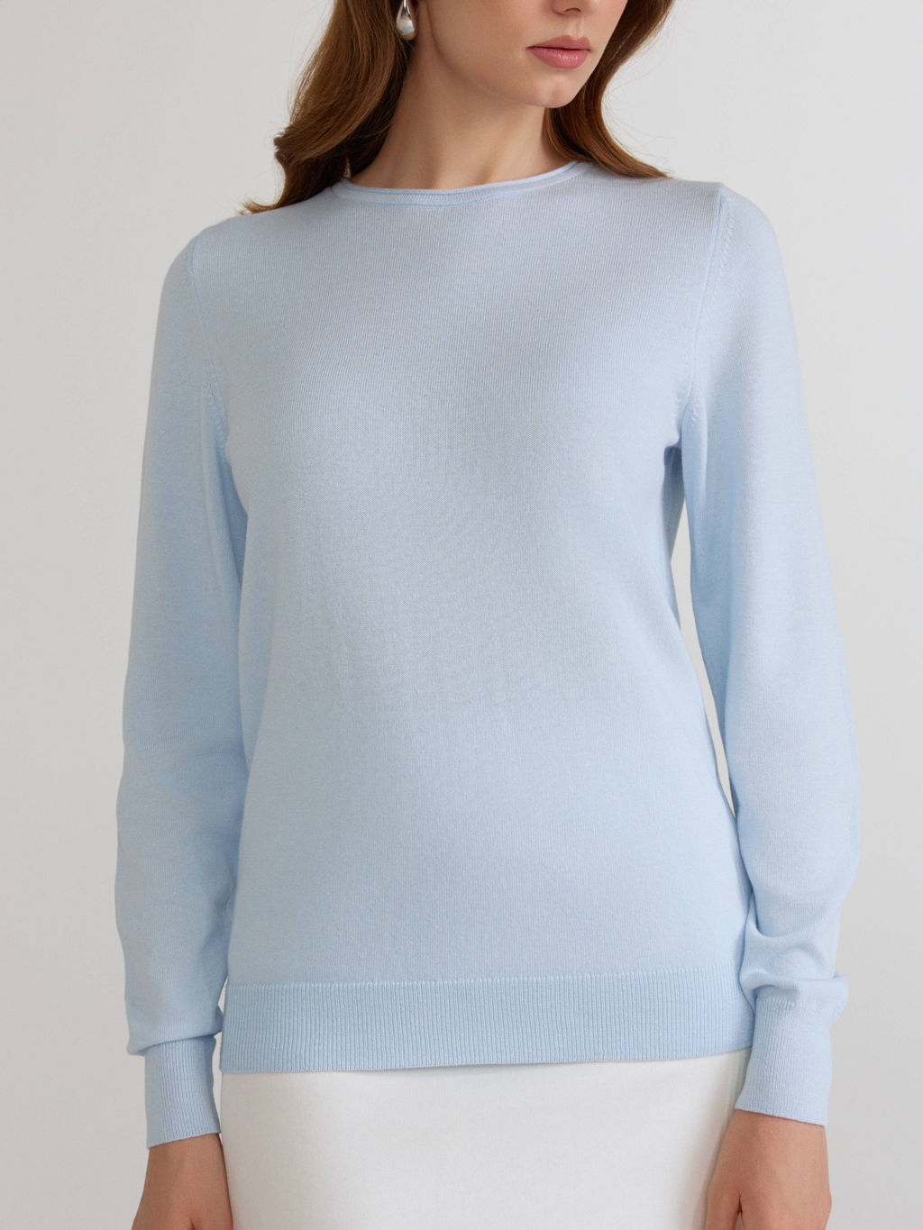 CONTE LDK2451 Джемпер женский light blue - Conte elegant фото 2