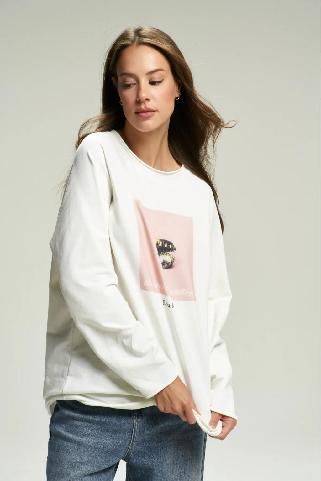 Лонгслив INSIDE White - Erist store фото 4