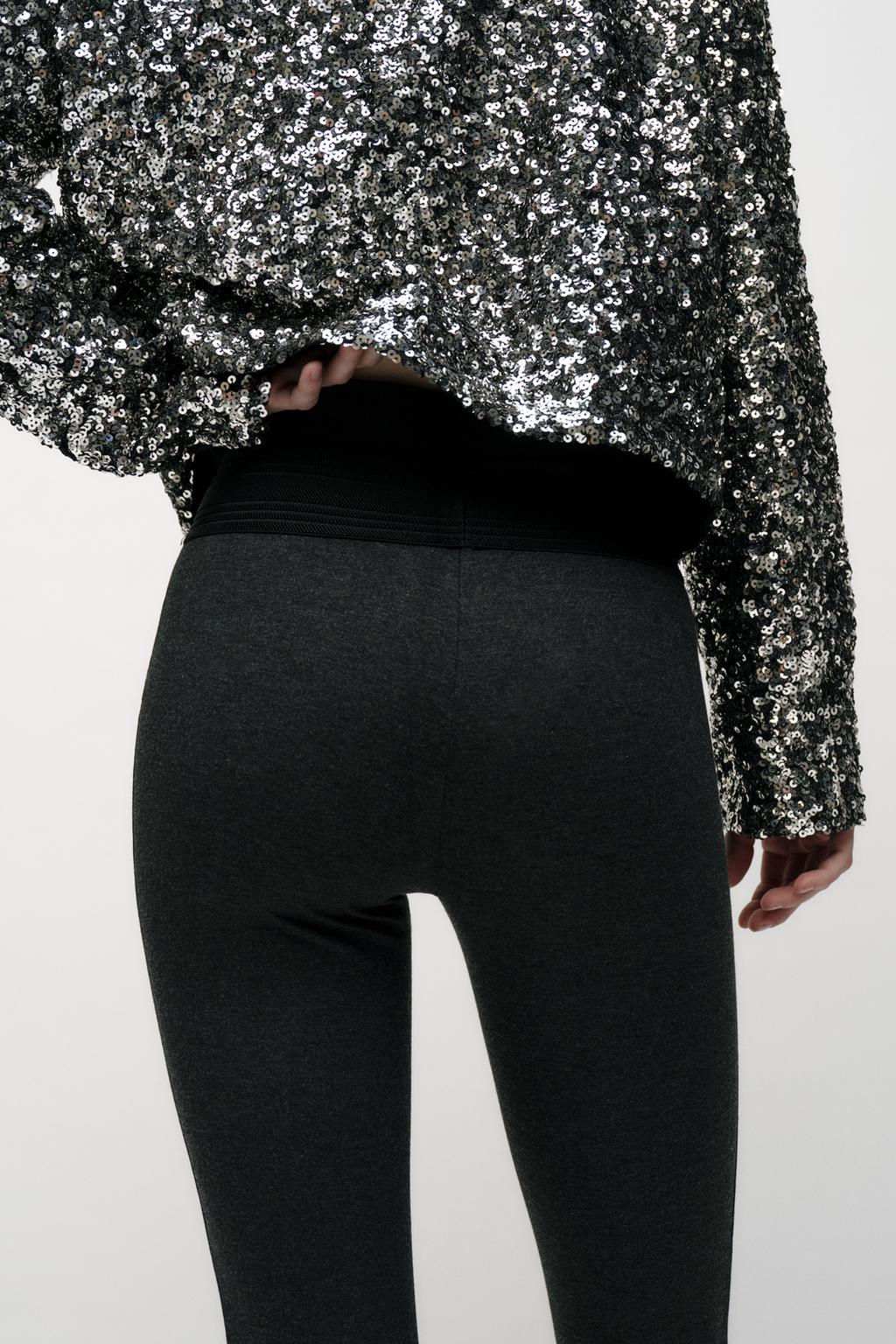 WIDE WAISTBAND LEGGINGS - Zara фото 5