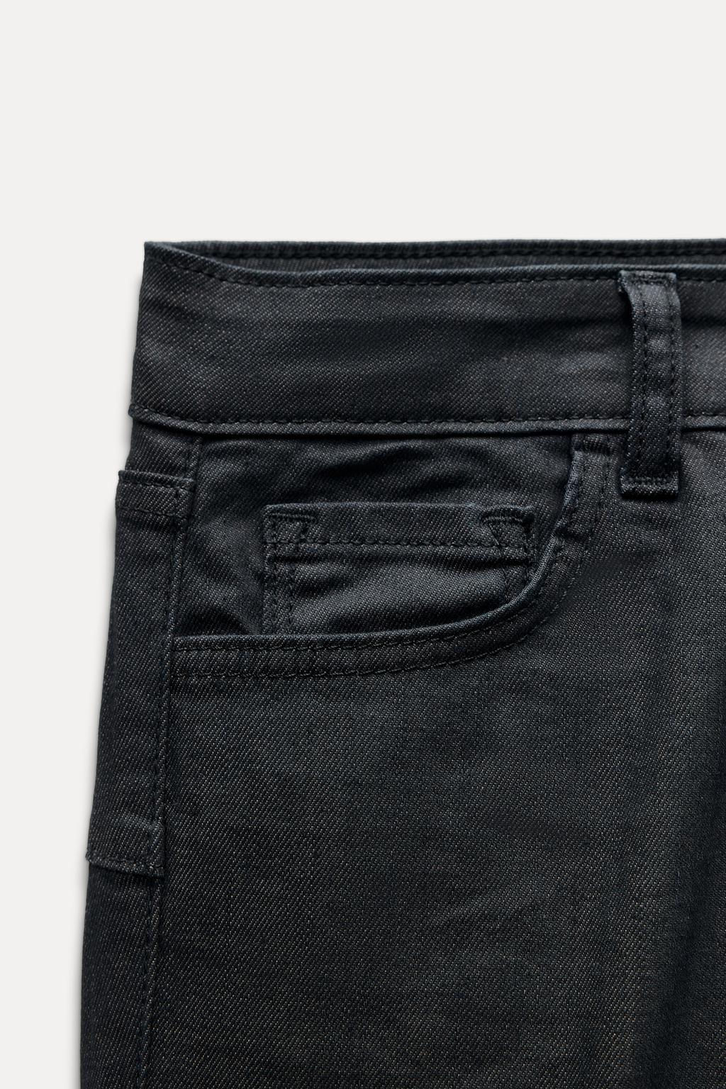 ZW COLLECTION BOOTCUT MID-WAIST JEANS - Zara фото 9