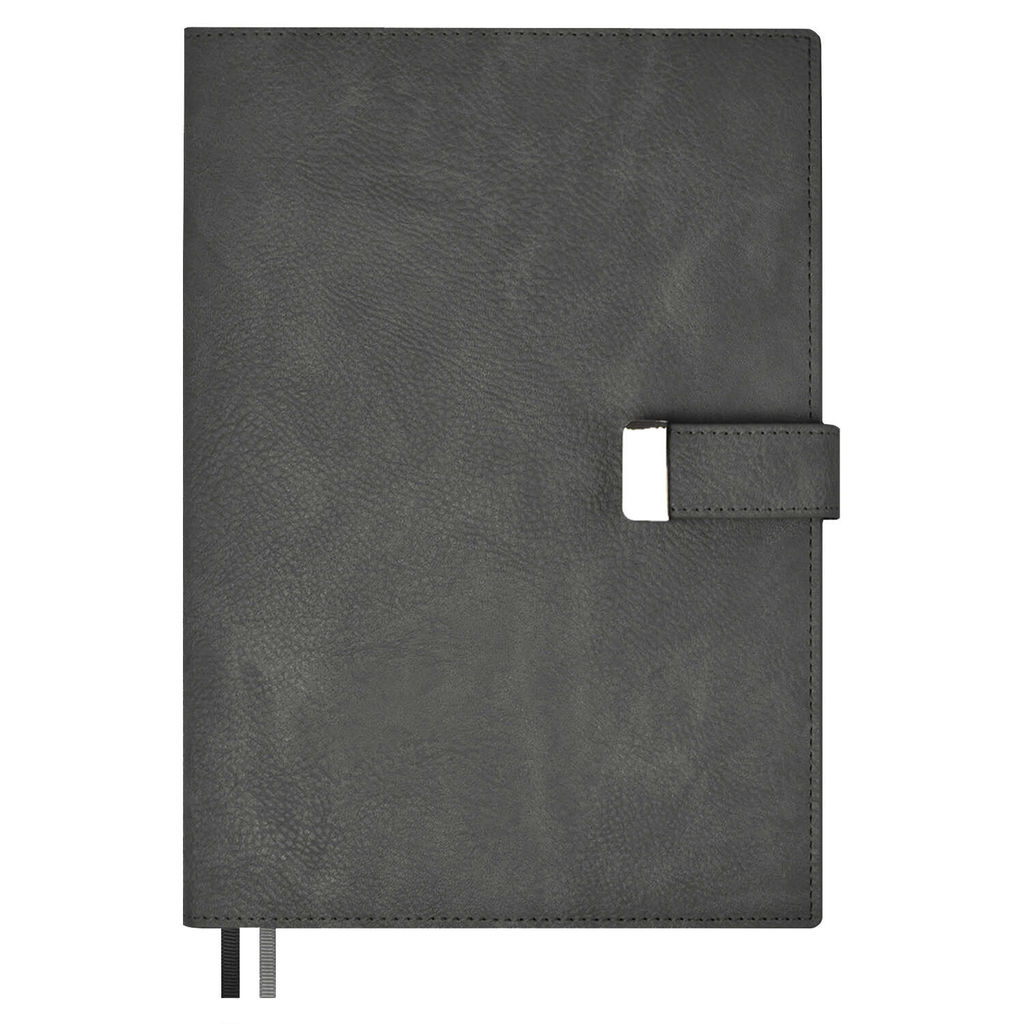 Ежедневник недатированный ESCALADA, А5+, 160 л., арт. 63947/ 10 ШЕВРЕТ ГРАФИТОВЫЙ  фото 3