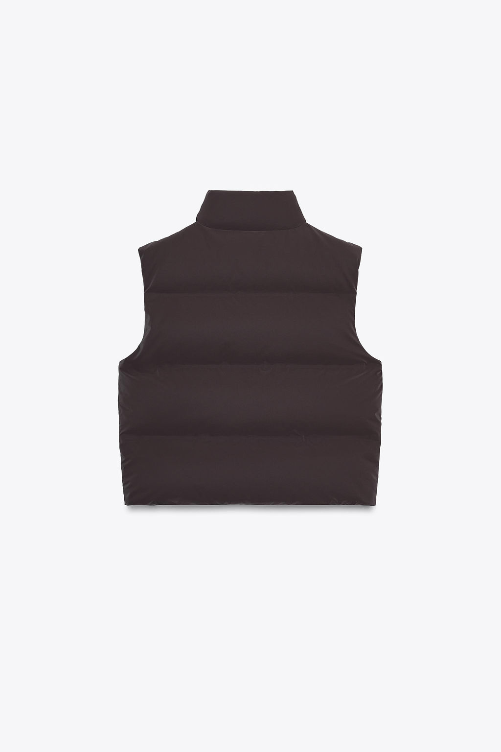 RUBBERISED PUFFER GILET