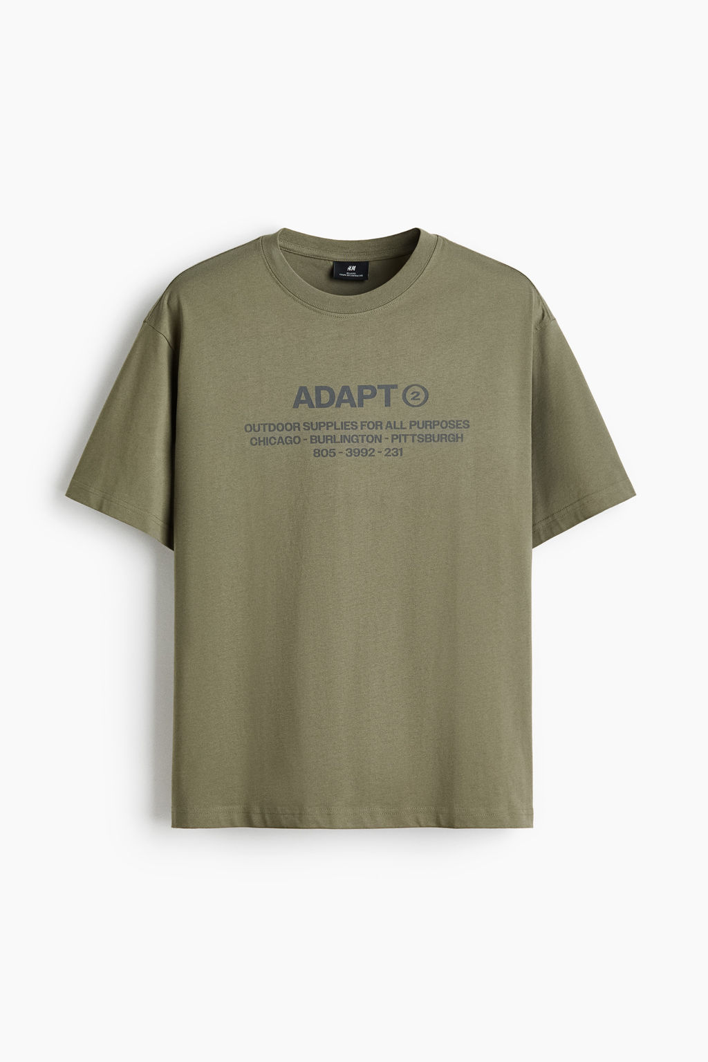 Camiseta con motivo estampado Loose Fit - H&m фото 15