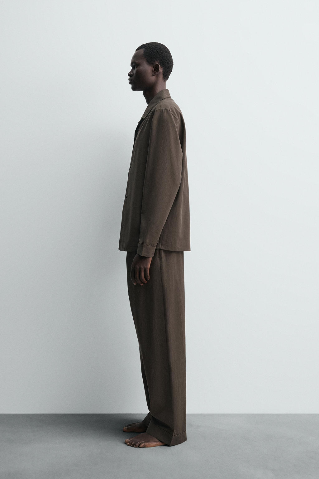 JACQUARD PYJAMA SHIRT - Zara фото 4