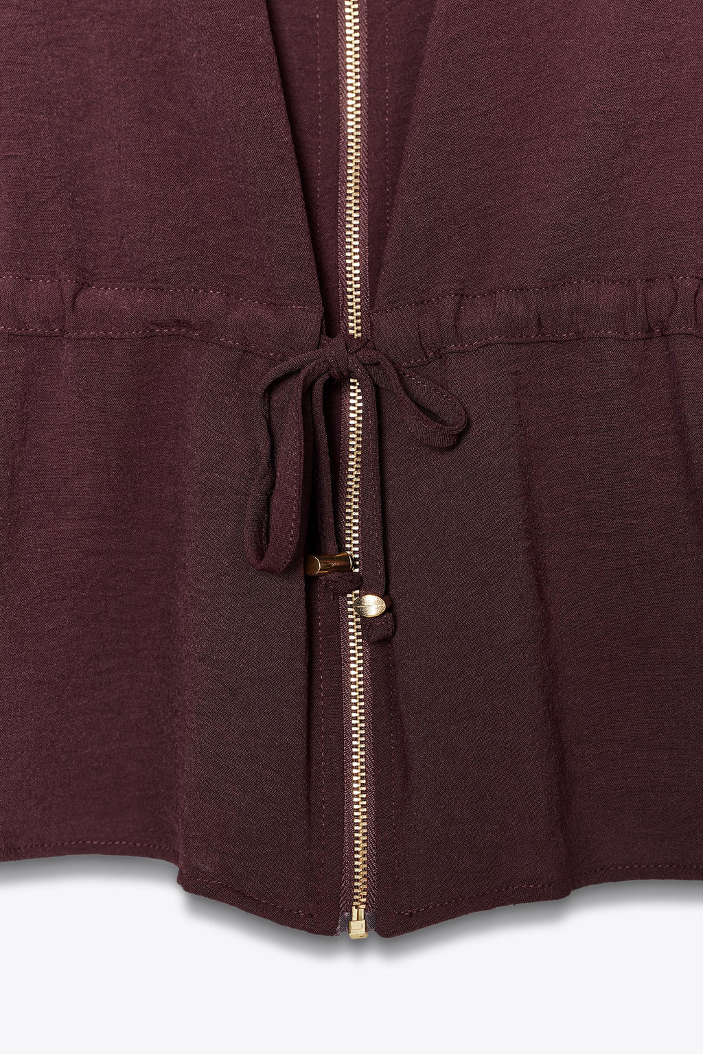 DRAWSTRING SAFARI JACKET