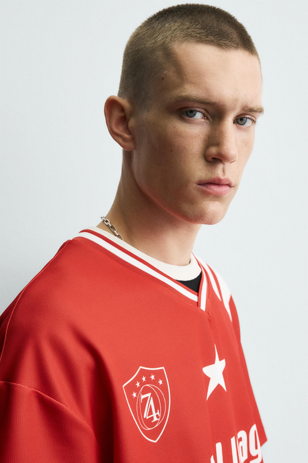 RETRO FOOTBALL PRINT T-SHIRT - Zara фото 7