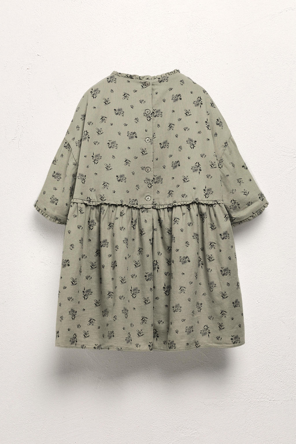 6-10 YEARS / LIMITED EDITION RUFFLED FLORAL DRESS - Zara фото 2