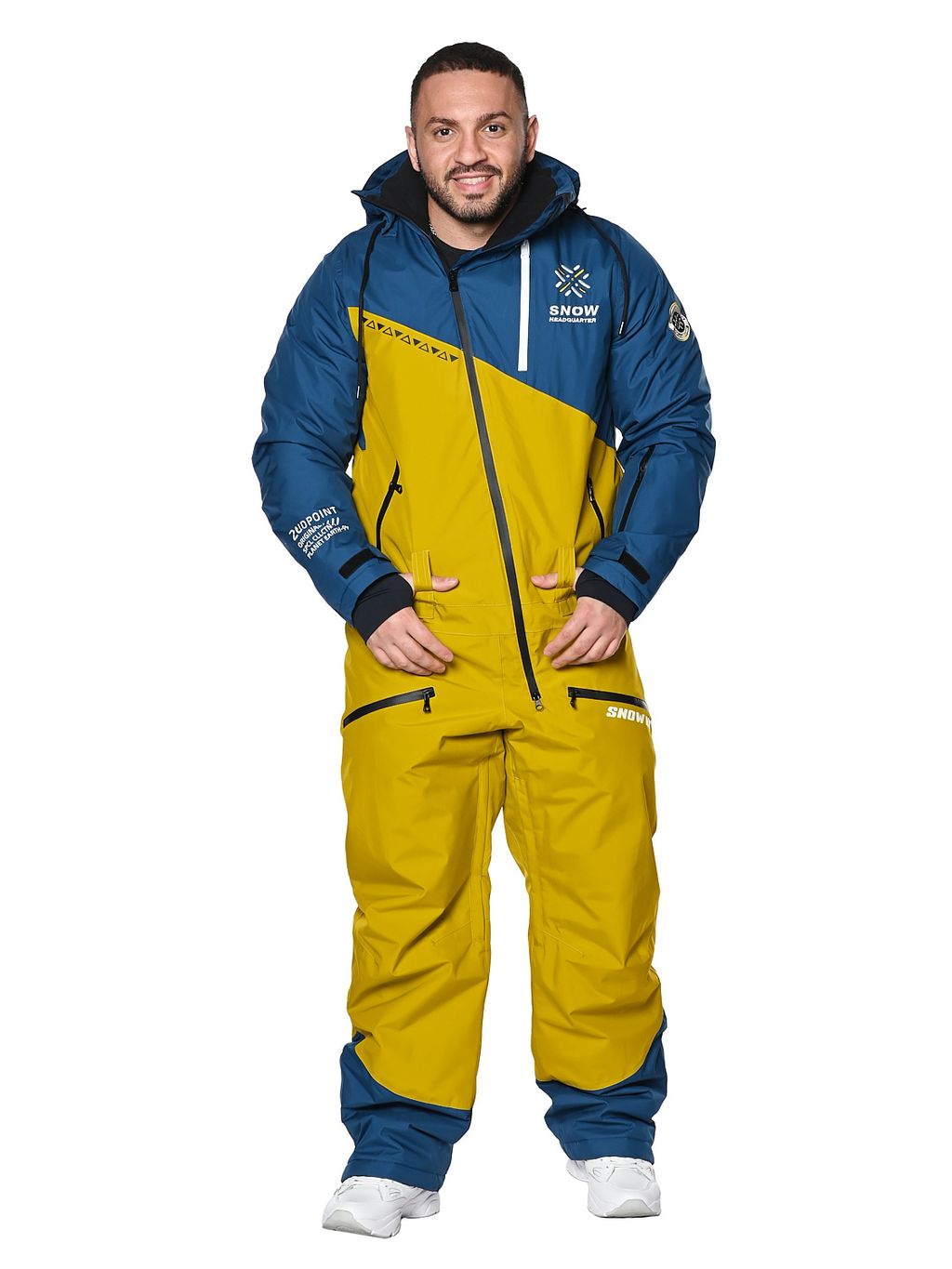 Комбинезон AA-0207 Синий - Snow headquarter фото 36