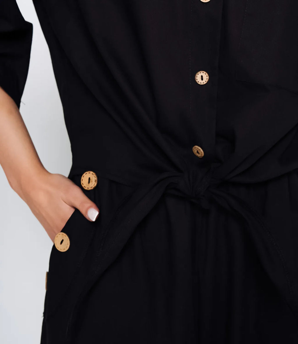 Костюм #ОКТ095013, чёрный - Dommod фото 5