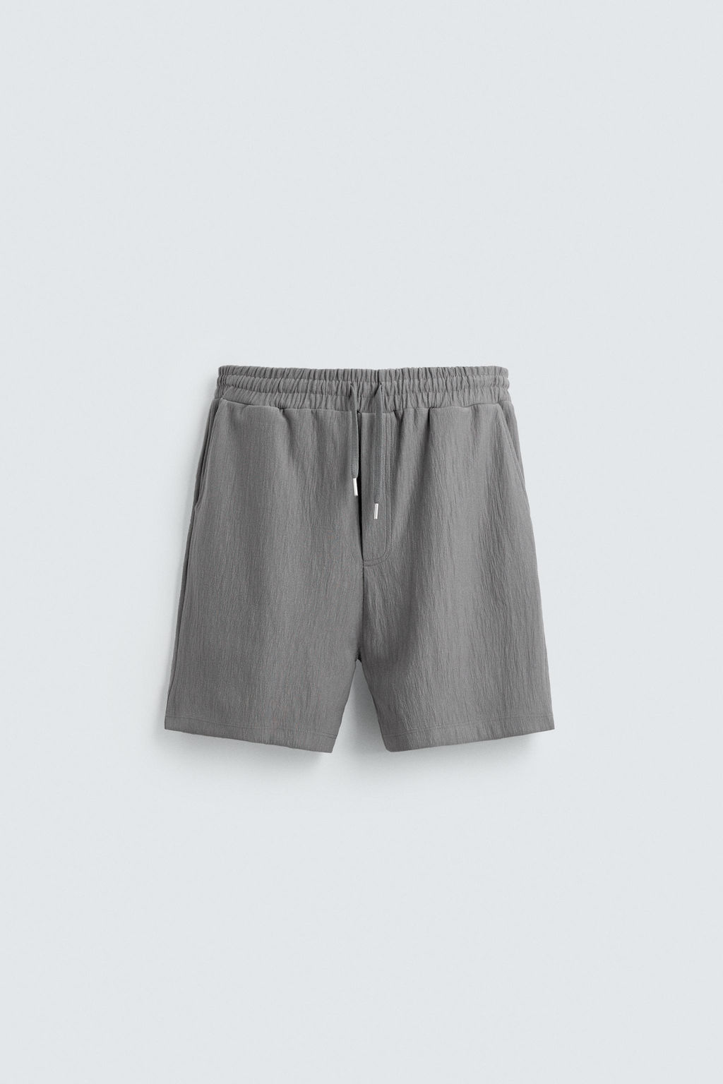 BERMUDA JOGGER ESTRUCTURA / Gris - Zara фото 7