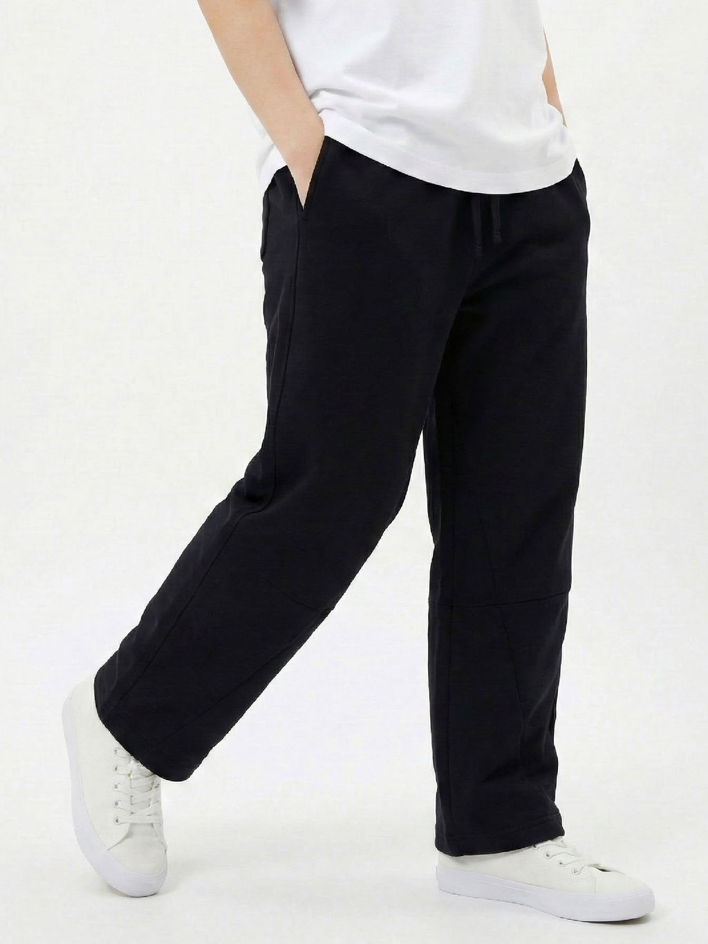 Брюки для девочки 22-7706 черный - Mini maxi фото 3