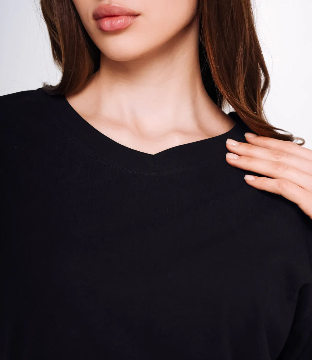 Футболка #ОКТ075004, чёрный