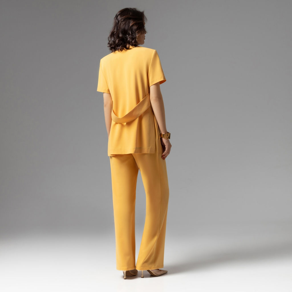 Брючный костюм с разрезами, На шаг впереди моды (яркий) - Charutti фото 11