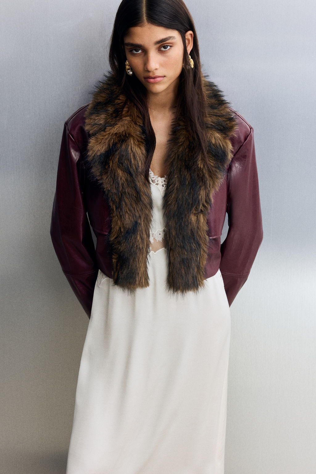Chaqueta cropped revestida - H&m фото 3