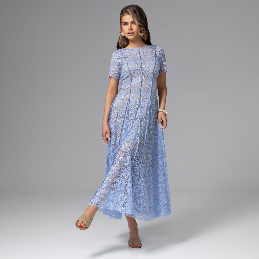 Платье с акцентными швами, Сфотай меня немедленно (нежное) - Charutti фото 4