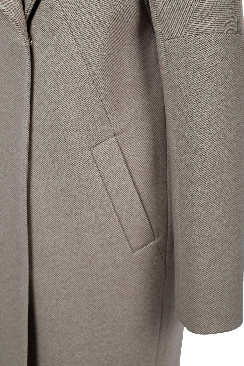 Мех натуральный (песец) Пальто утепленное Термофинн 100 г - El podio фото 11