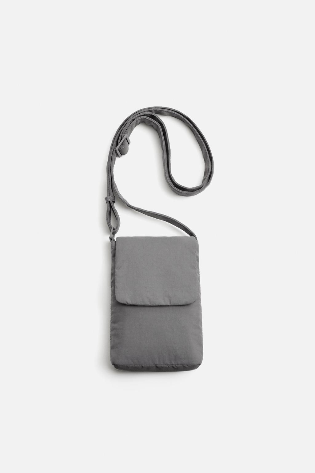 MINI NYLON MESSENGER BAG - Zara фото 15