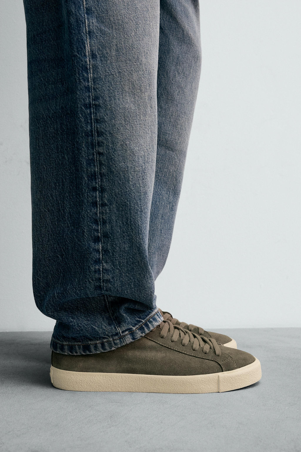 LEATHER TRAINERS - Zara фото 2