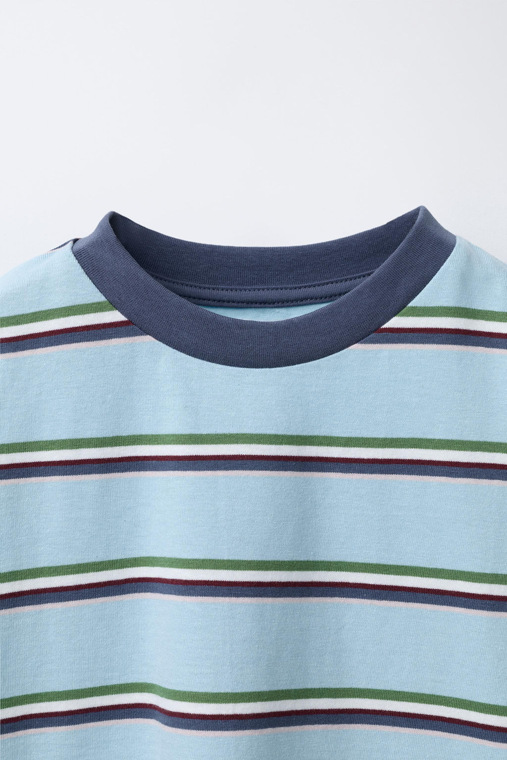 STRIPED PRINT T-SHIRT - Zara фото 3