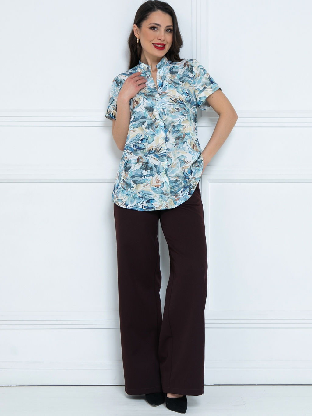 Блуза Хит лета (акварель) - Diolche фото 4