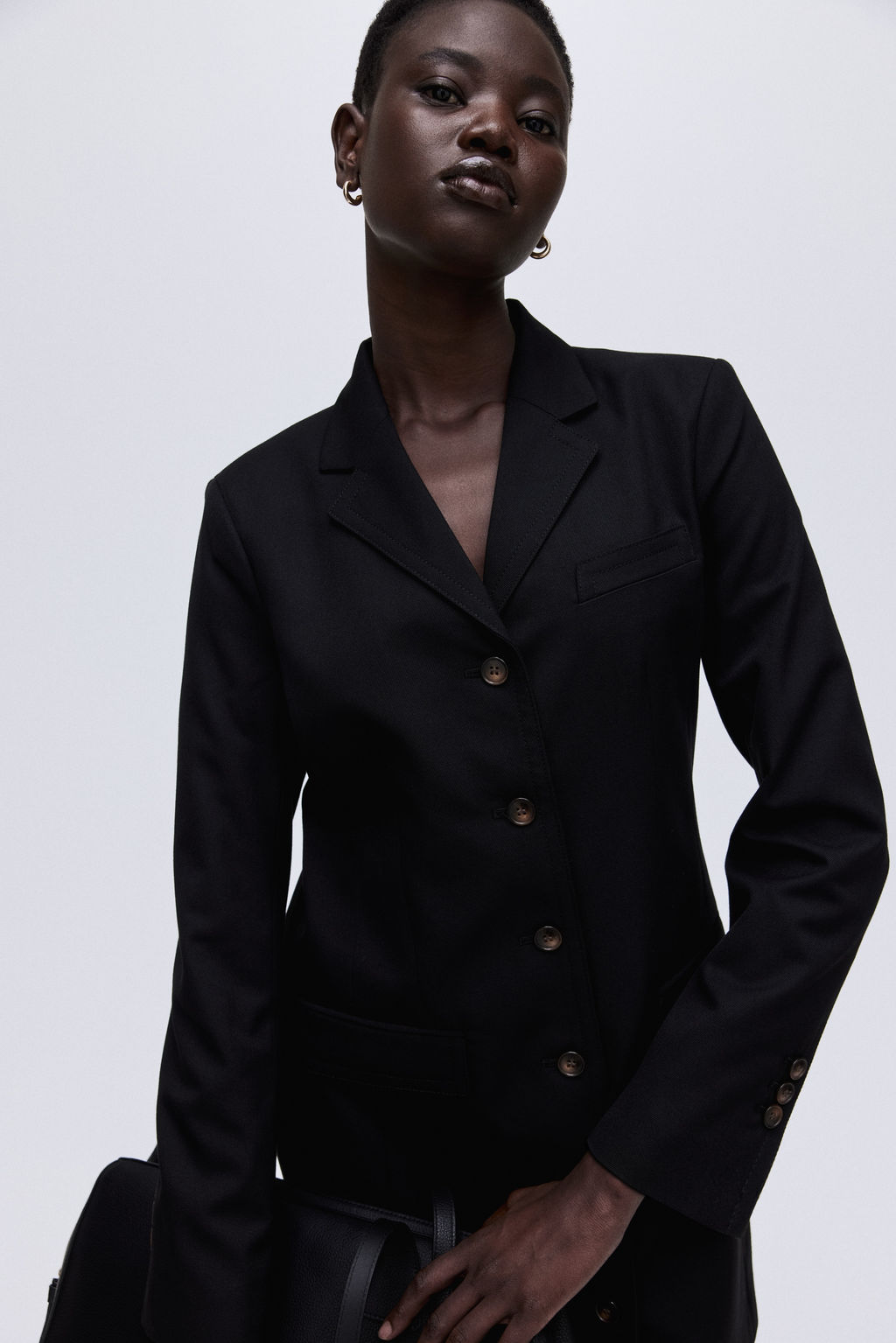 Vestido blazer de sarga - H&m фото 3