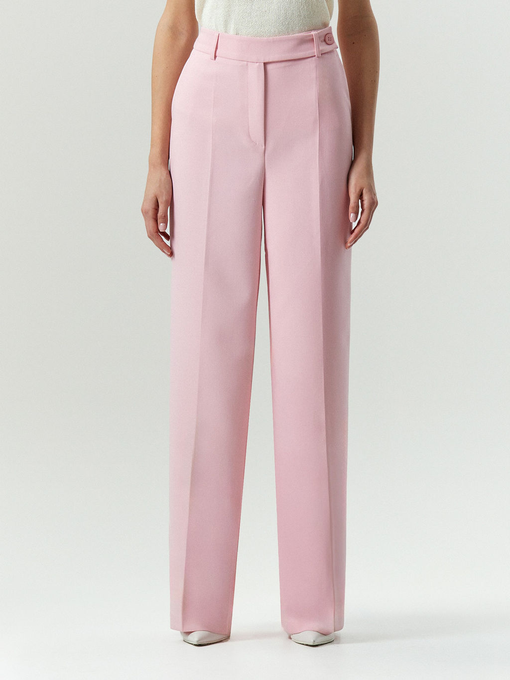 ЕМКА / Брюки широкого кроя с поясом - Emka фото 4
