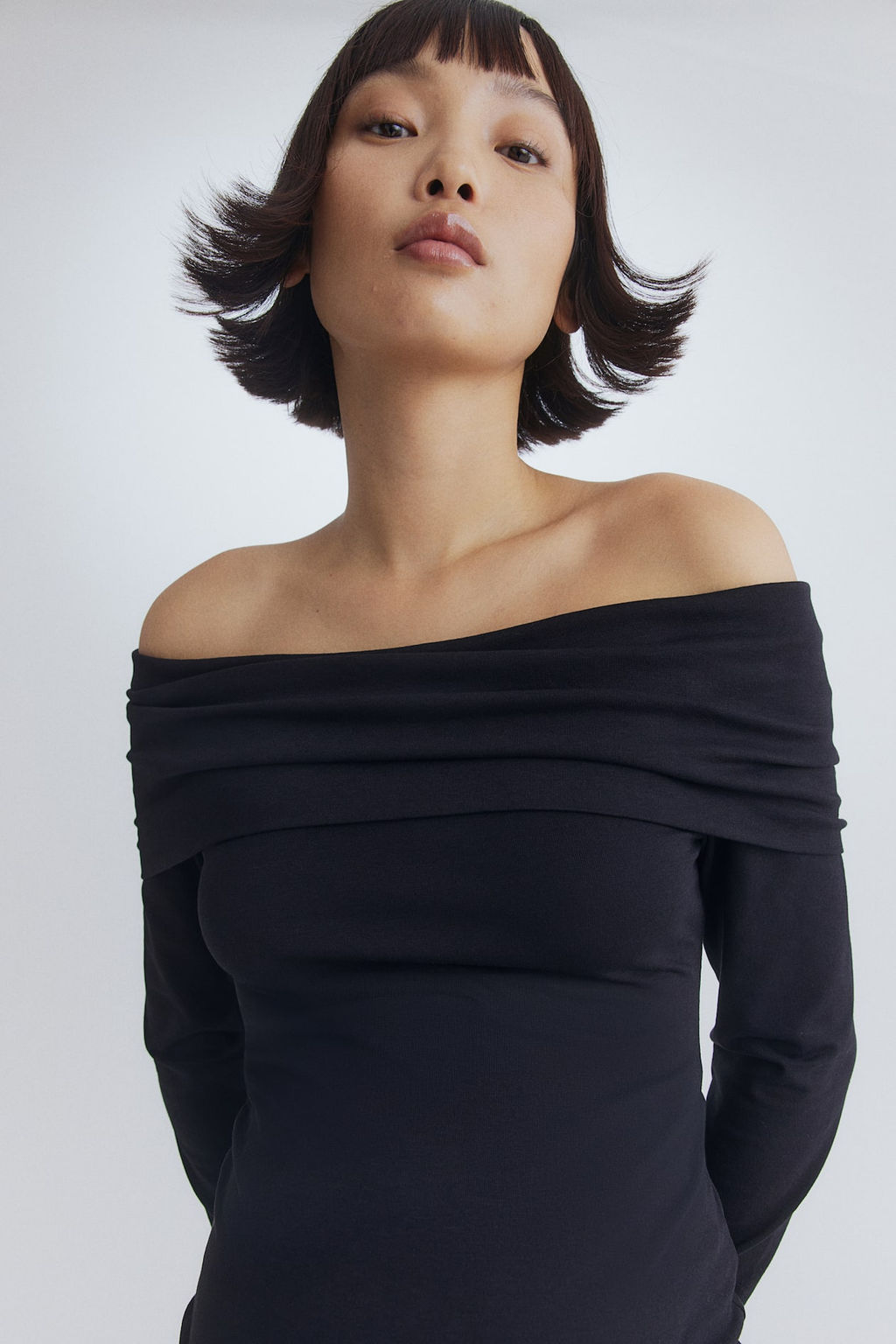 MAMA Vestido off-the-shoulder - H&m фото 2