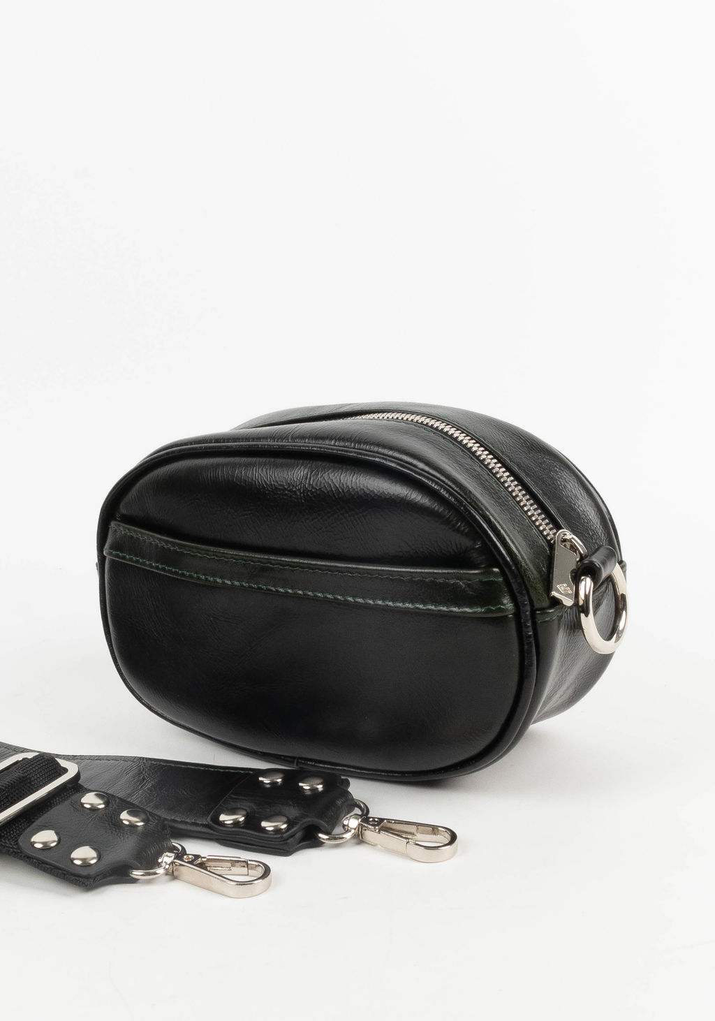 L-Craft Маленькая круглая сумка из кожи №L198