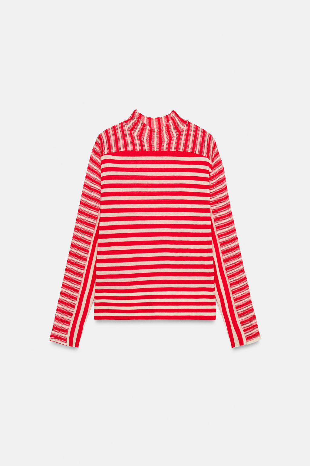 STRIPED WOOL JUMPER - Zara фото 11
