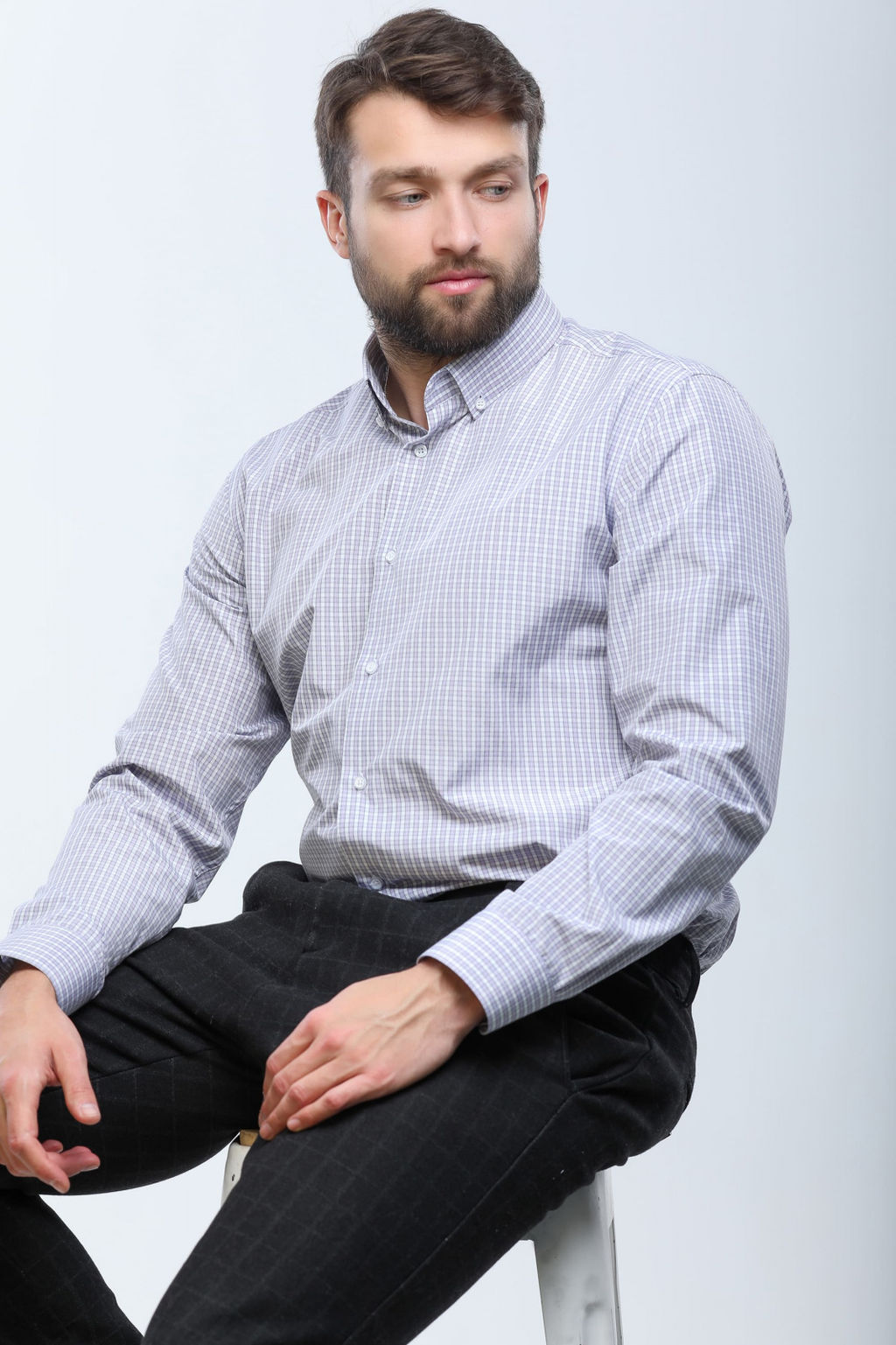 Рубашка 25-64-Б-03 - Nicolo angi фото 3