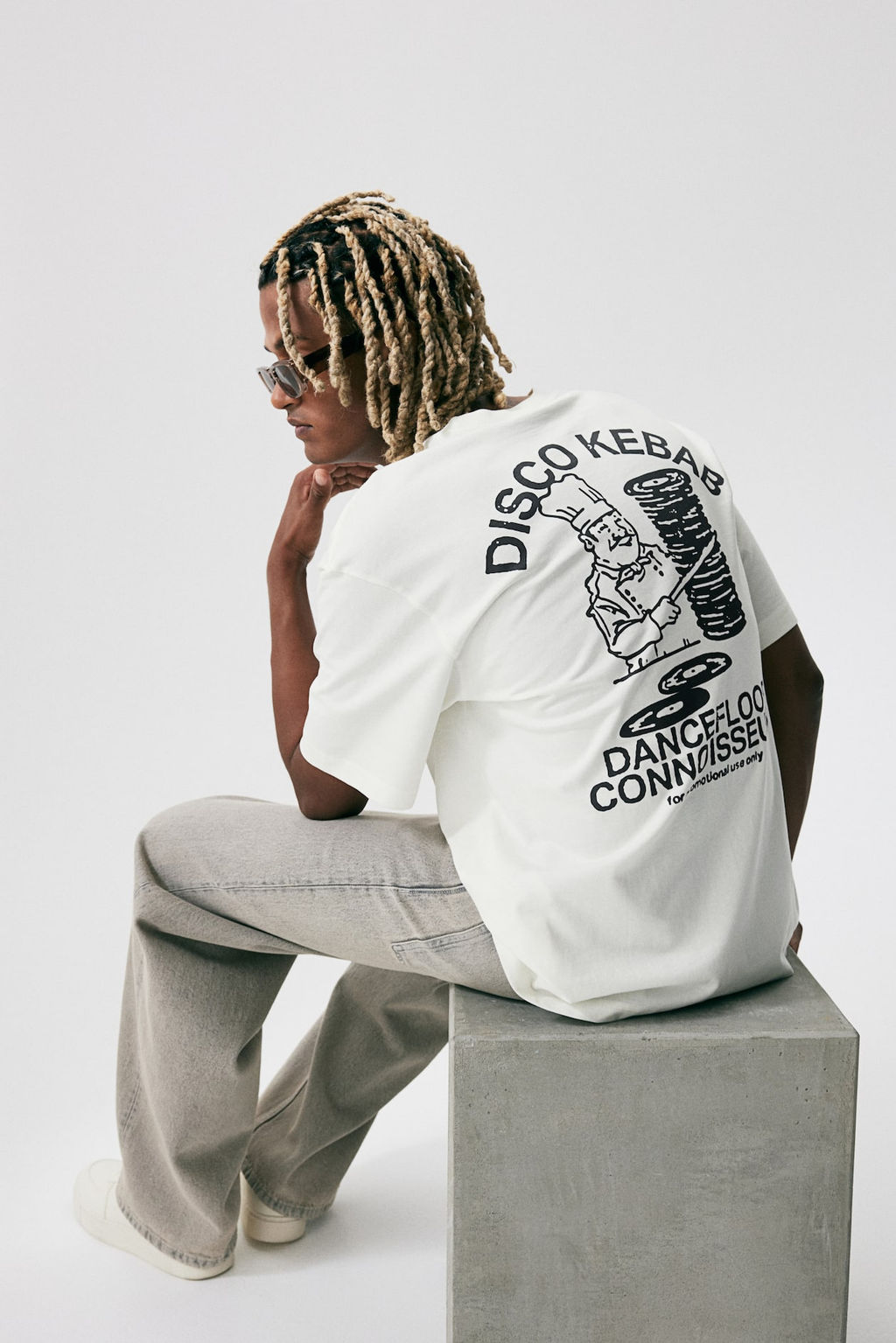 Camiseta con motivo estampado Loose Fit - H&m фото 4