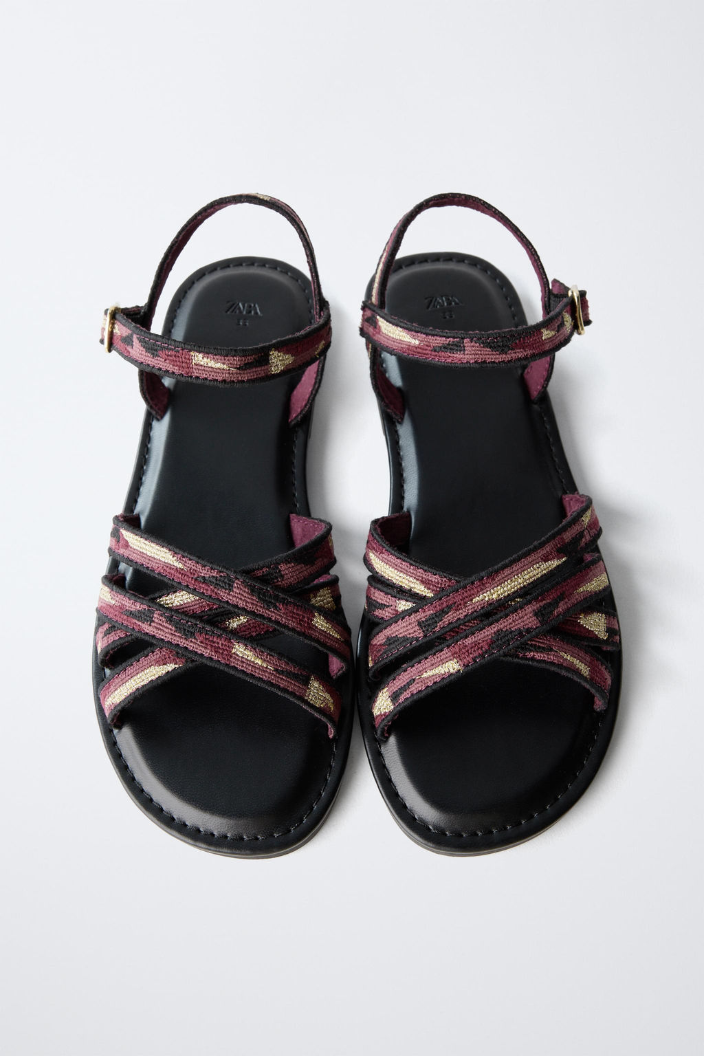 PRINTED SANDALS - Zara фото 4