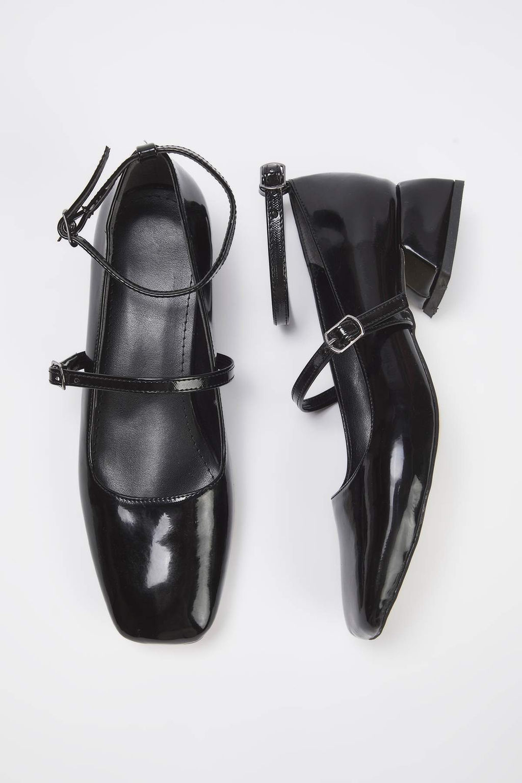 Teen Siyah Mary Jane Bilekten Bagl? Kare Burun Kad?n Topuklu Ayakkab?
TAKAW26TO00003 - Trendyolmilla фото 2