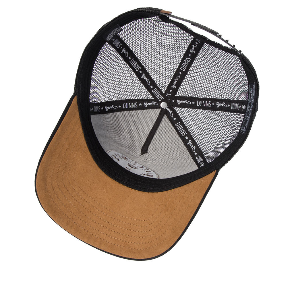 Бейсболка DJINNS арт. HFT Lazy Classic (черный)