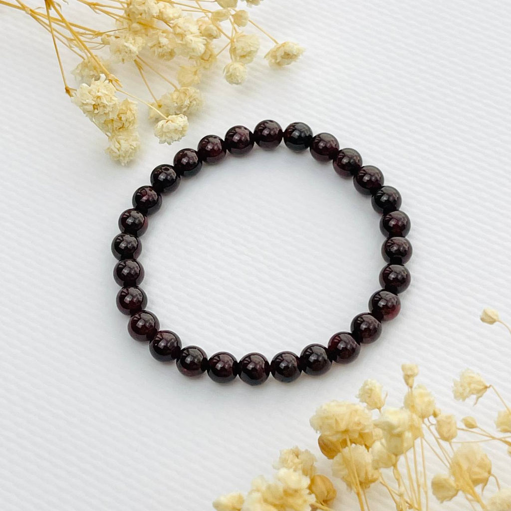 Браслет из Граната (Пироп) 18 см