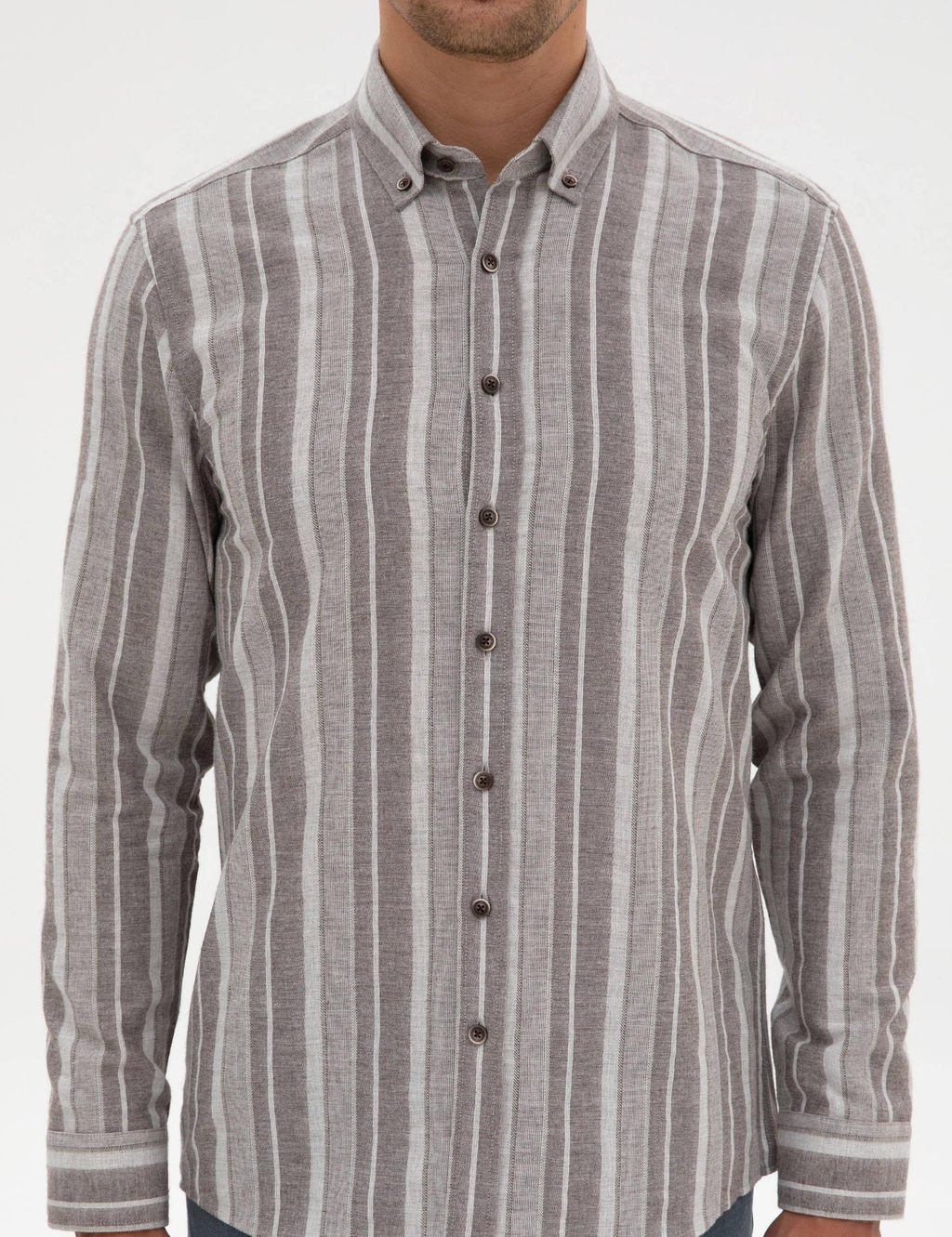 Vizon Regular Fit Uzun Kollu G_mlek