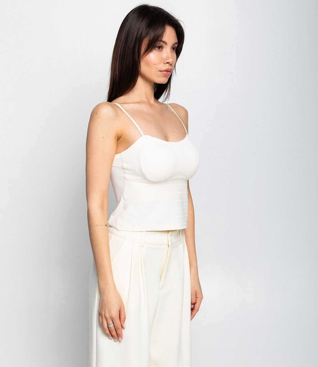 Топ #КТ622 (3), молочный