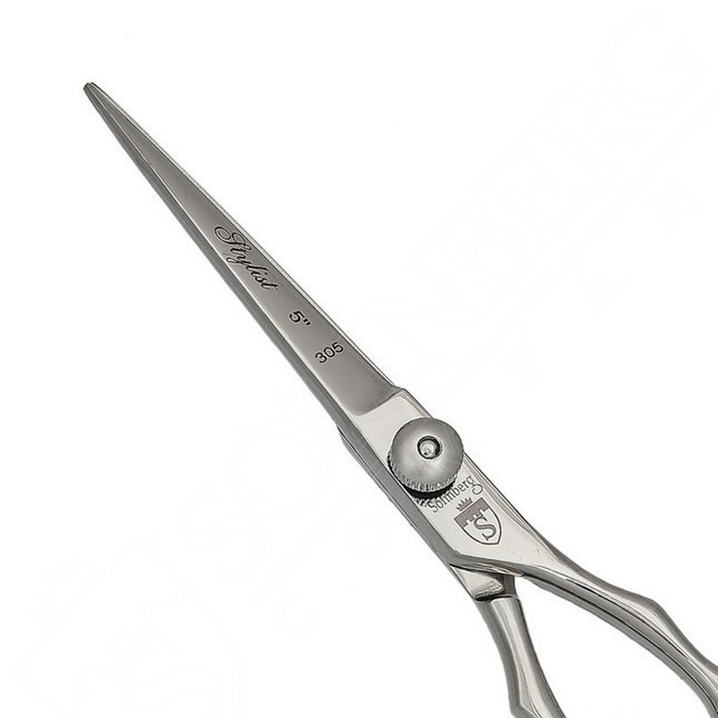 Solinberg Ножницы прикмахерские / Stylist 213-3050, прямые, стандартная заточка, выносной винт, 5  фото 4