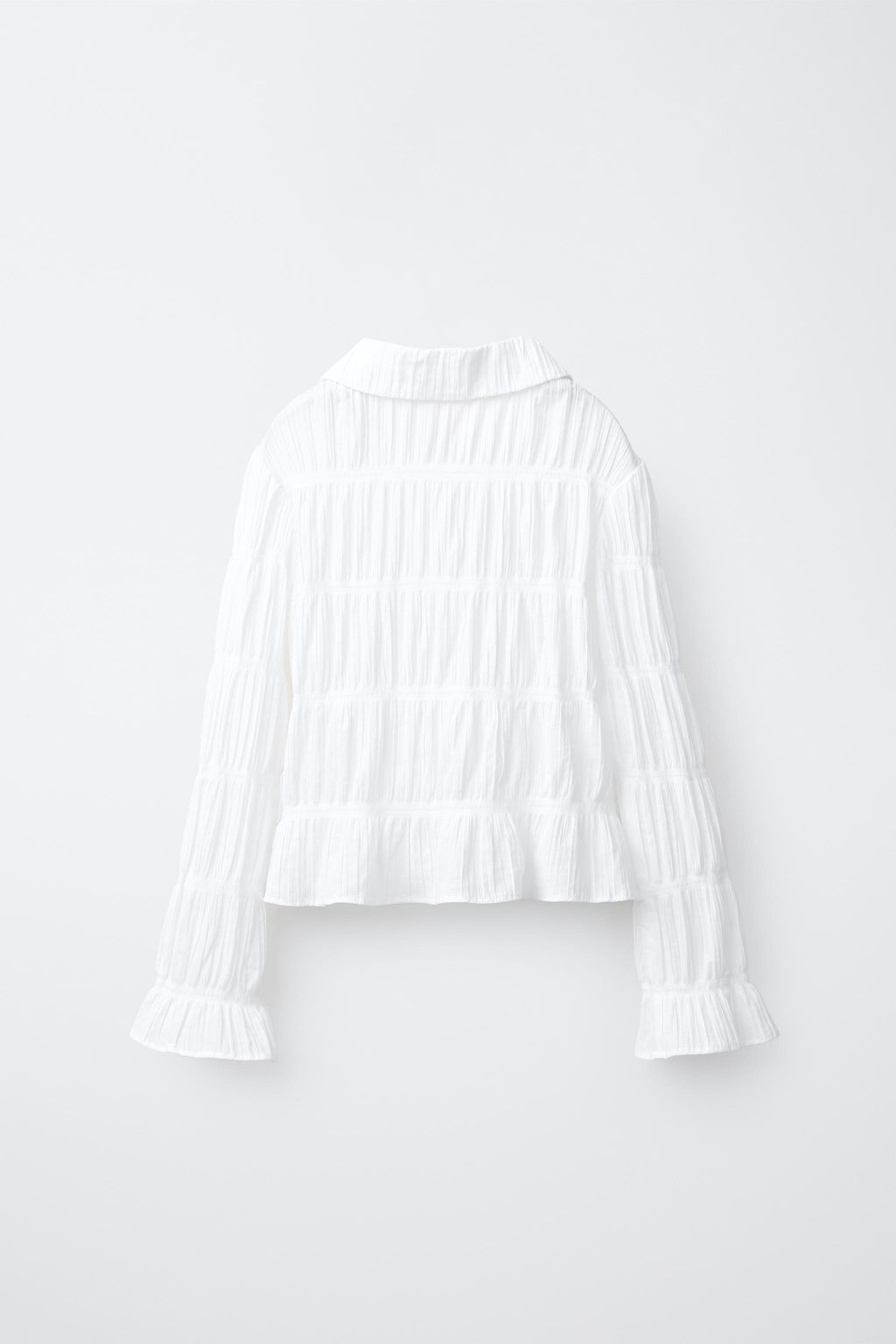 SHIRT WITH ELASTIC TRIMS - Zara фото 2
