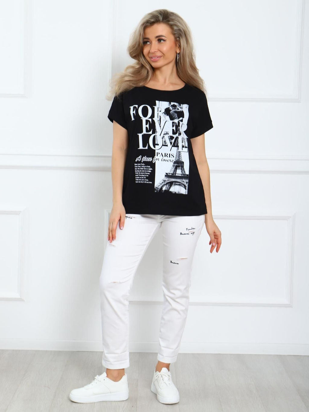 IV-CAPRIZ Флорет - футболка серый меланж фото 7