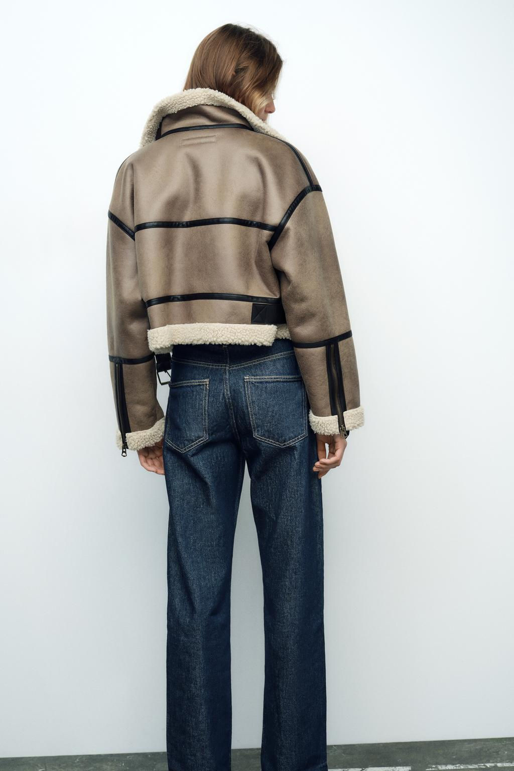 DOUBLE-FACED SHORT JACKET - Zara фото 19