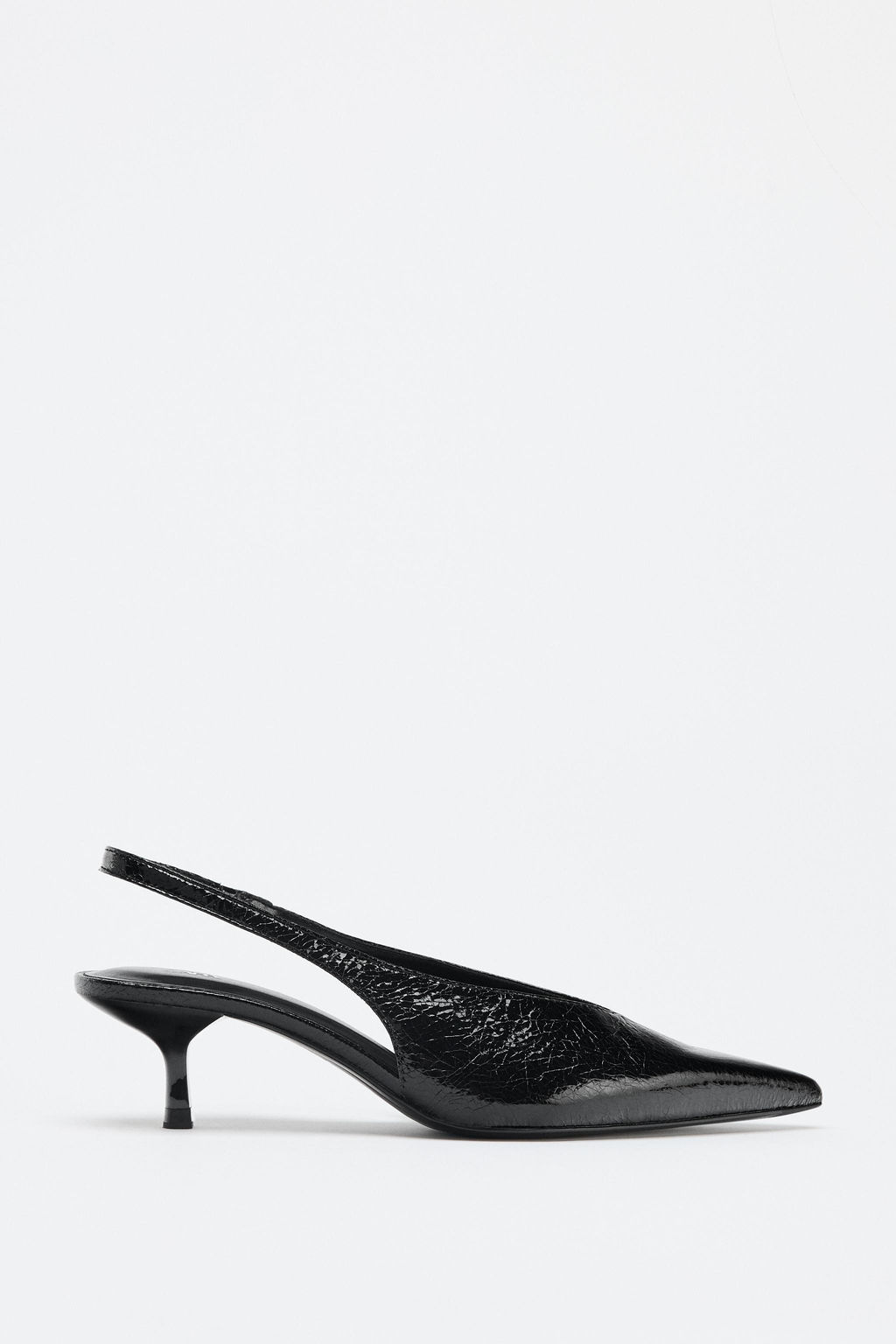 SLINGBACK HIGH-HEEL SHOES - Zara фото 12