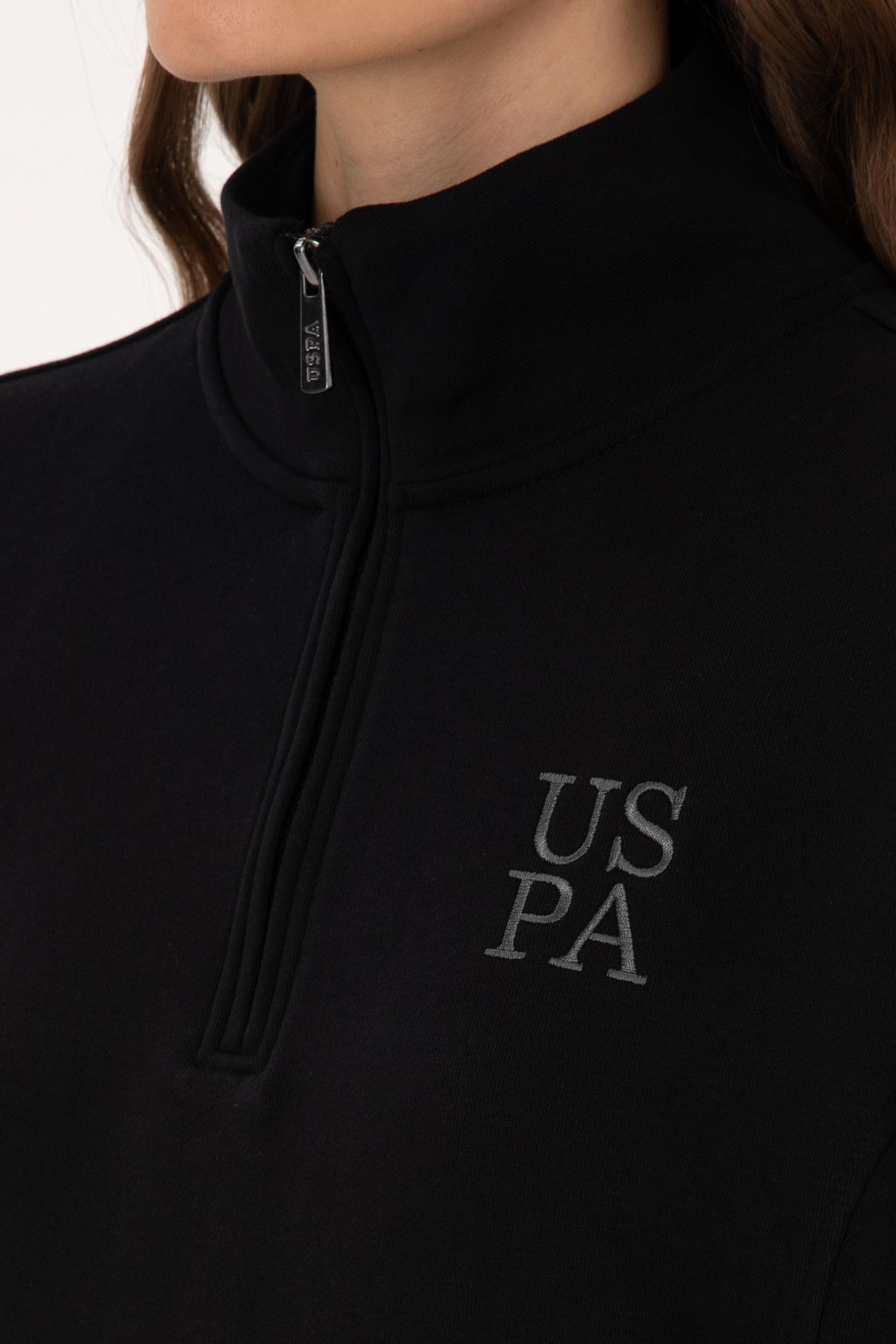 Kad_n Siyah Sweatshirt - U.s. polo assn фото 7