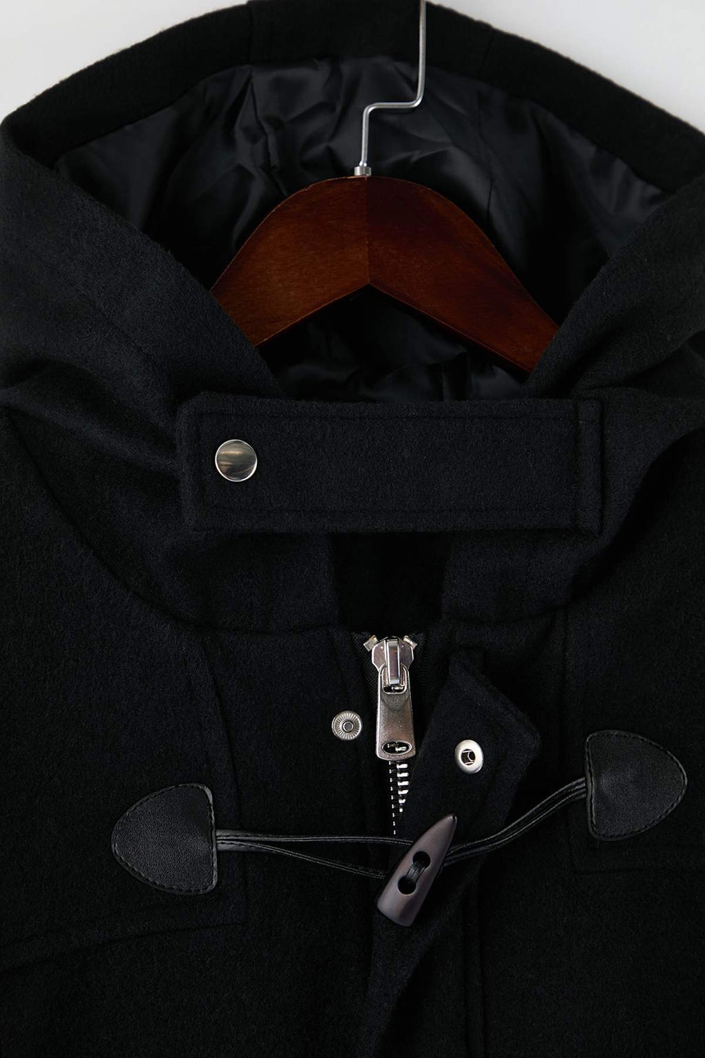 Siyah Oversize Erkek Kaban TMNAW26KB00002