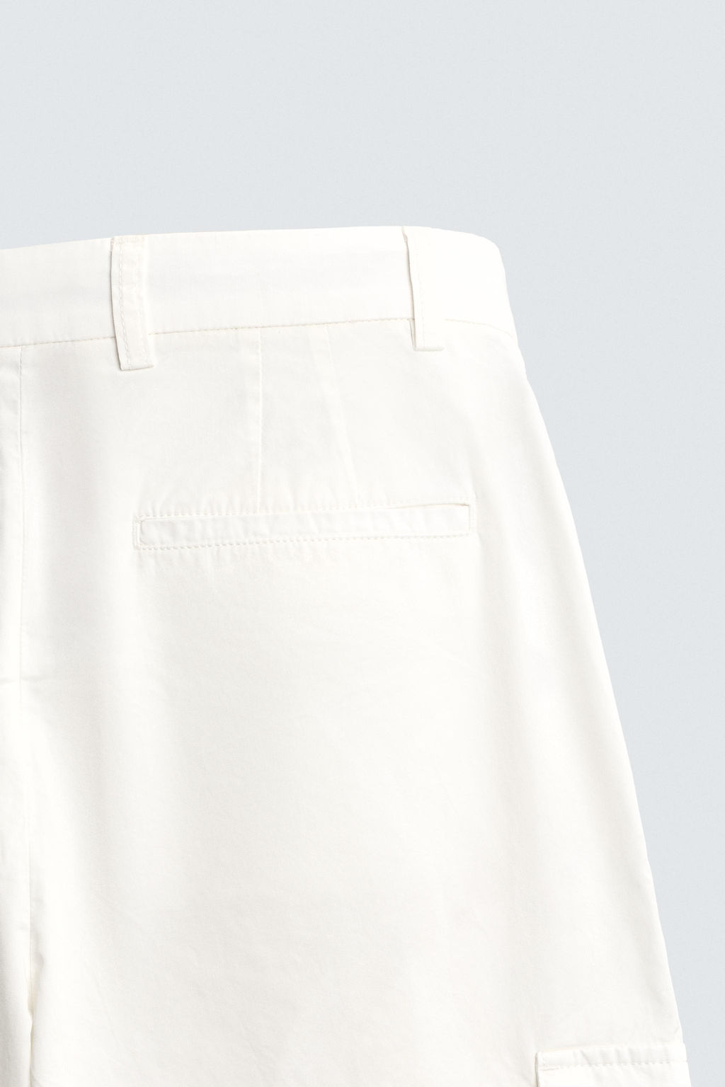 PANTAL?N CARGO REGULAR FIT / Blanco roto - Zara фото 10